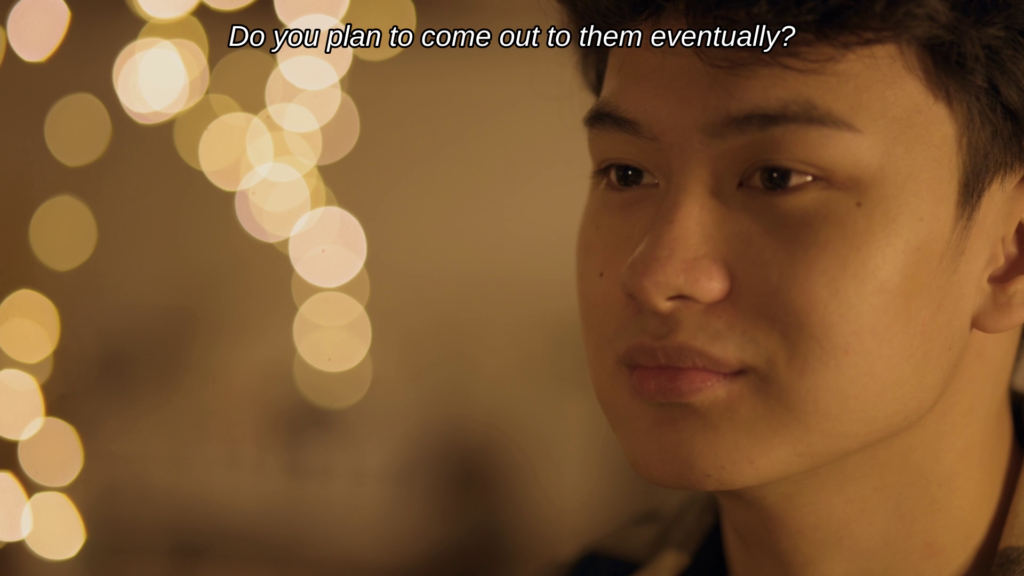 The Protagonist being himself.